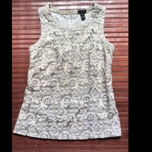 J. Crew Collection Size 0 Lace Tank